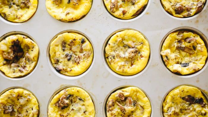 Mushroom &amp; Egg Frittata Bites Recipe - Rusty Hinges Ranch, Petaluma
