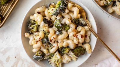 Creamy Ricotta and Broccoli Pasta