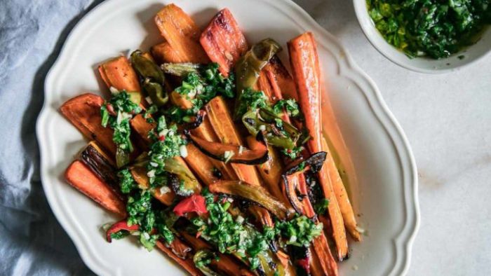 Roasted Peppers & Carrots – Rusty Hinges Ranch