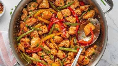 20 Minute Chili & Garlic Chicken Stir Fry