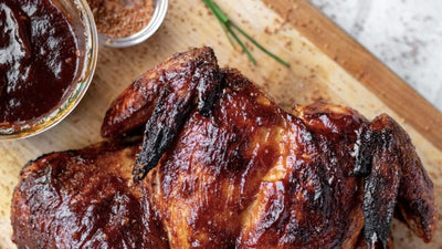 BBQ Grilled Spatchcock Chicken