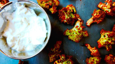 Spicy Buffalo Romanesco Bites