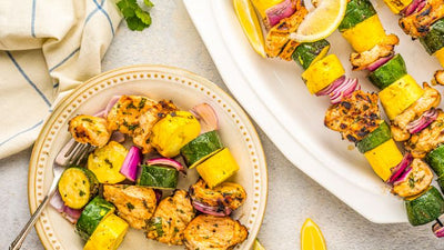 Chicken & Summer Squash Kabobs