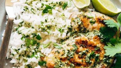 Citrus-Cilantro Chicken Rice Bowls