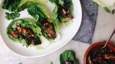 Eggplant Lettuce Wraps