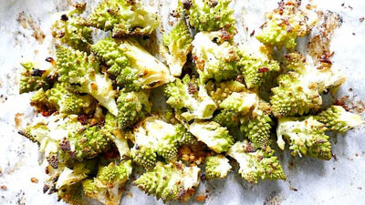 Garlic & Lemon Roasted Romanesco