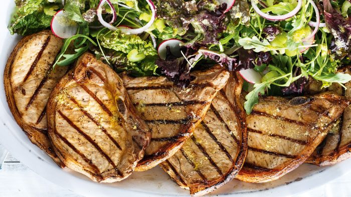 Grilled Pork Chops – Rusty Hinges Ranch