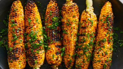 Honey Butter Grilled Corn