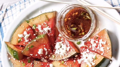 Grilled Watermelon with Balsamic Glaze
