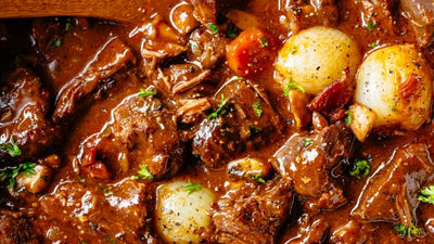 Holiday Beef Stew (Beef Bourguignon)