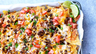 Loaded Ground Beef Nachos