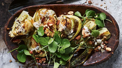 Roasted Cauliflower & Fennel Salad