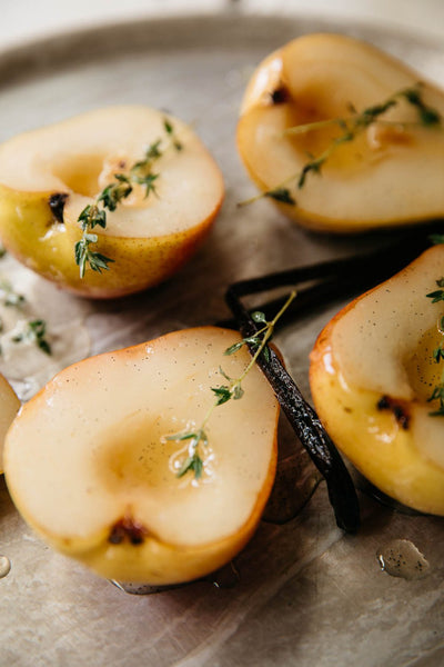 Roasted Pears with Honey