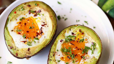 Avocado Egg Bake
