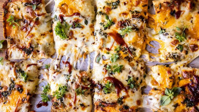 Sheet Pan BBQ Chicken Pizza