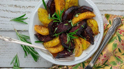 Herb Roasted Beets & Rutabaga