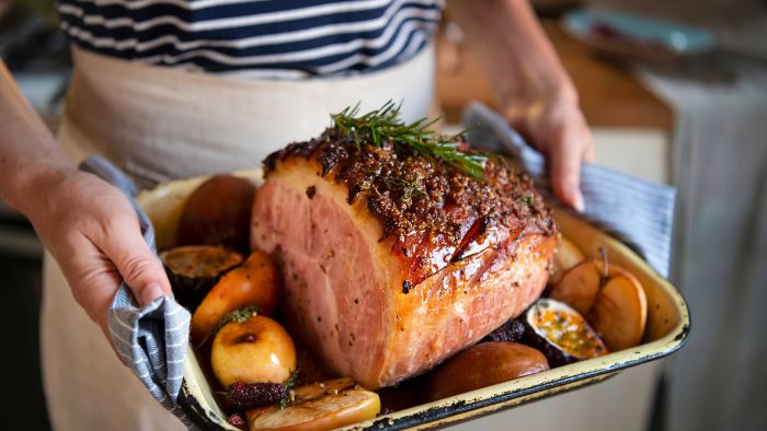 Glazed Holiday Ham – Rusty Hinges Ranch