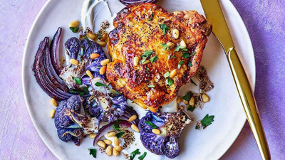 Garlic Butter Chicken & Cauliflower