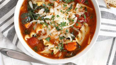 Vegetable Lasagna Soup
