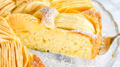 Versunkener Apfelkuchen "German Apple Cake"