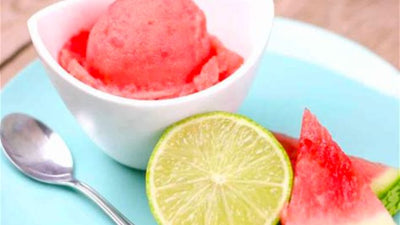 5 Minute Watermelon Sorbet