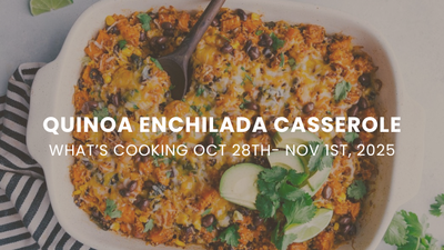 Real Meal Recipes October 28th - November 1st 2025