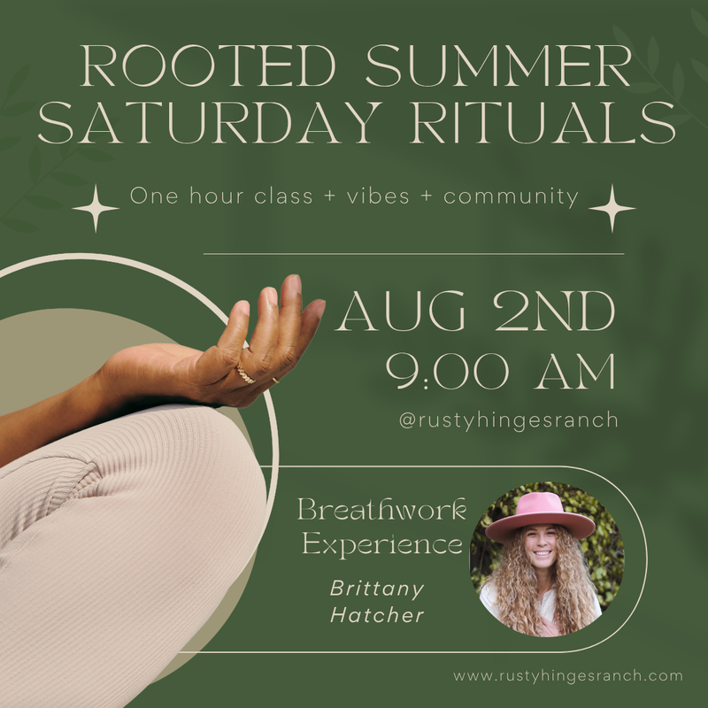 Rooted Summer Saturday Rituals