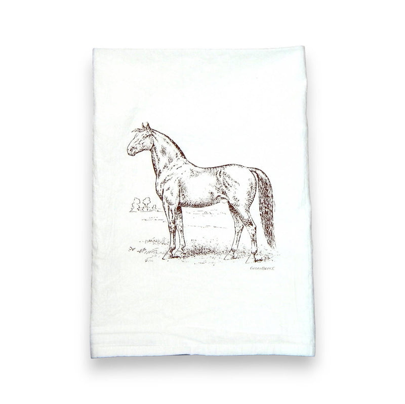 Horse Flour Sack Tea Towel