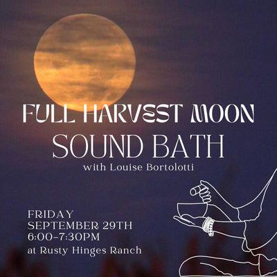 Full Harvest Moon Sound Bath