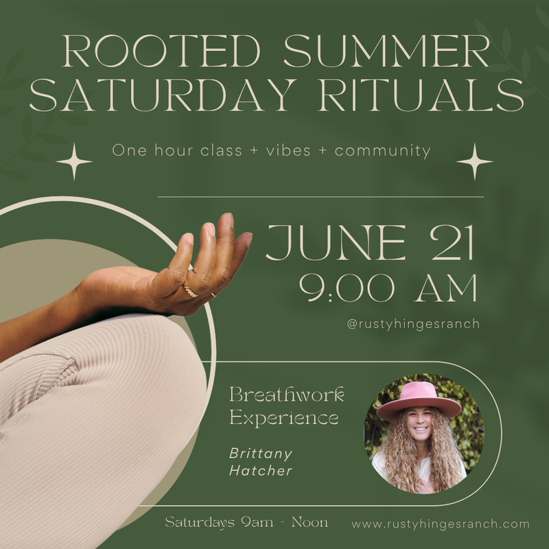 Rooted Summer Saturday Rituals