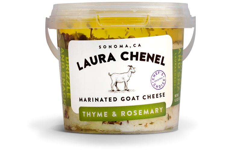 Thyme & Rosemary Marinated Goat Cheese