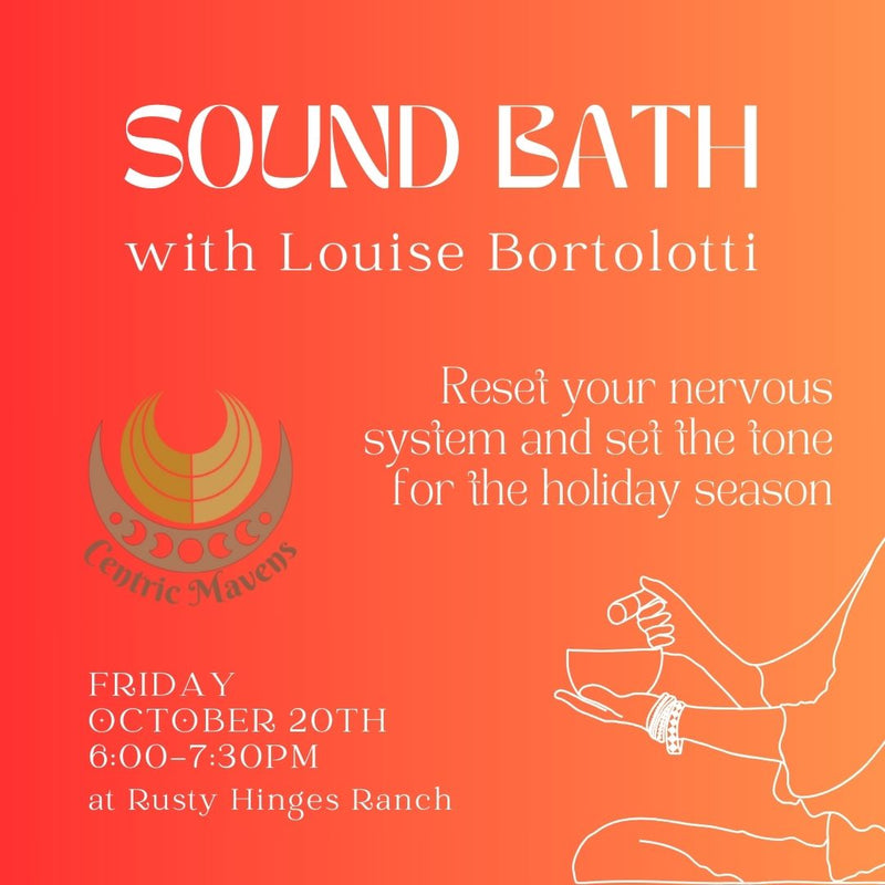 Sound Bath - October 20th