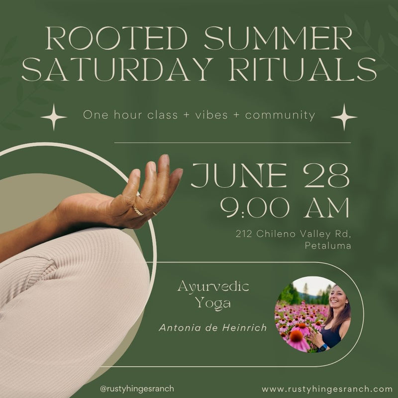 Rooted Summer Saturday Rituals