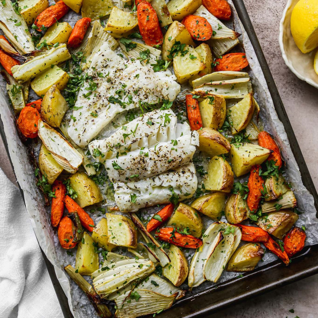 Sheet Pan Pork Pork Chops With Roasted Potatoes Ranch Sheet Pan