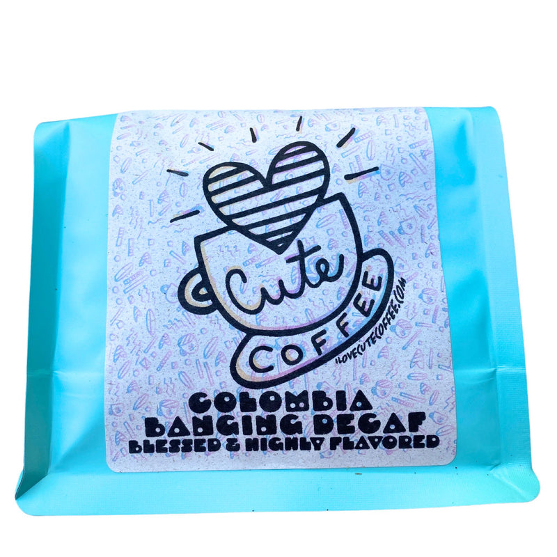 Colombia BANGING Decaf, Organic Whole Bean Coffee