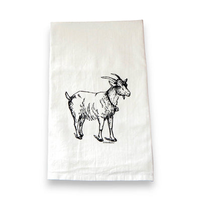 Goat Flour Sack Tea Towel