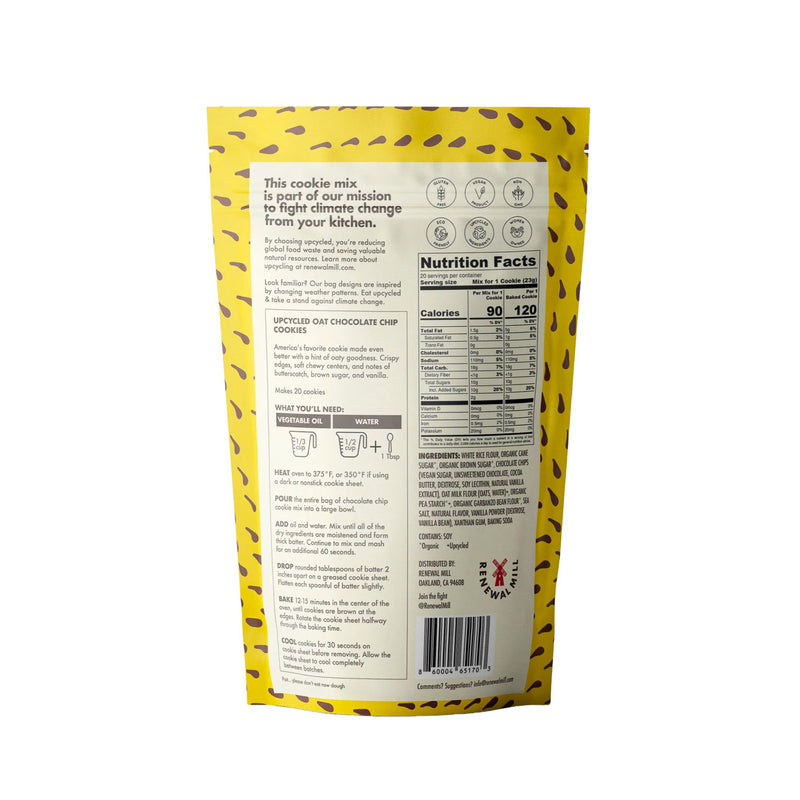 Upcycled Oat Chocolate Chip Cookie Mix