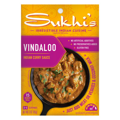 Vindaloo Indian Curry Sauce 3oz