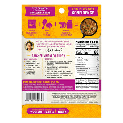 Vindaloo Indian Curry Sauce 3oz