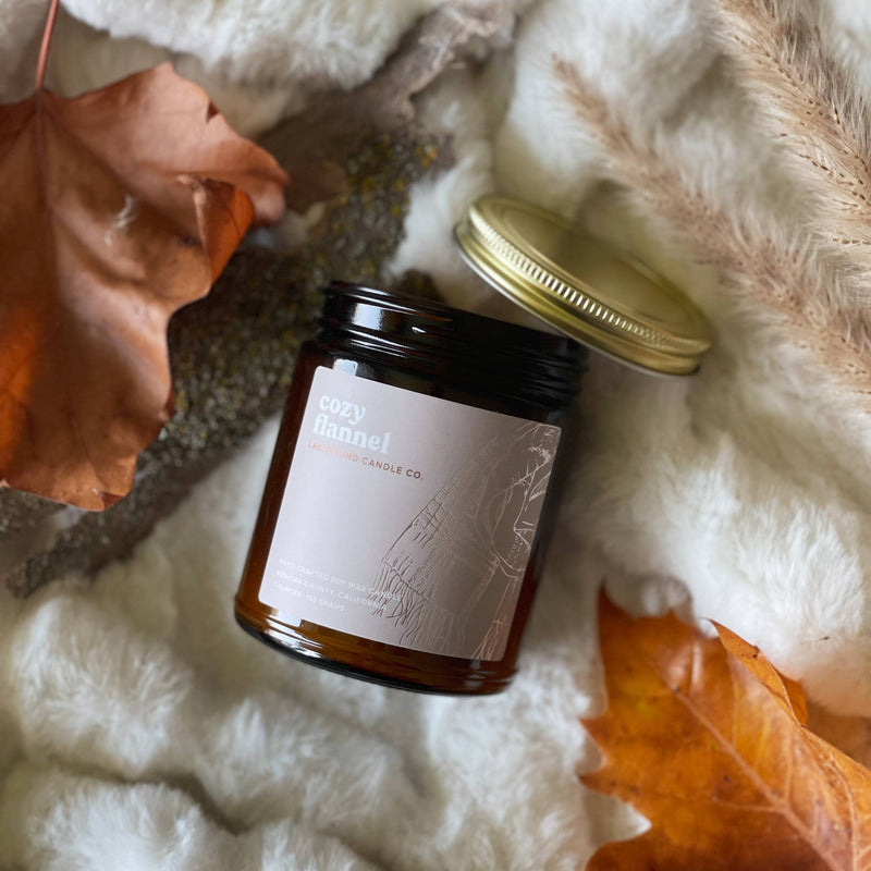 Cozy Flannel Soy Candle