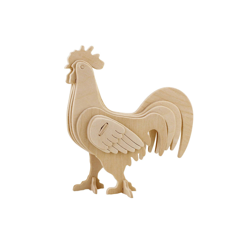 Rooster 3D Wooden Puzzle