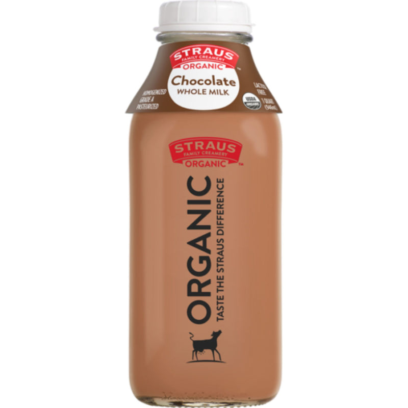 Organic Whole Chocolate Milk, Quart