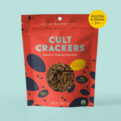 Crunchy Cassava Crackers
