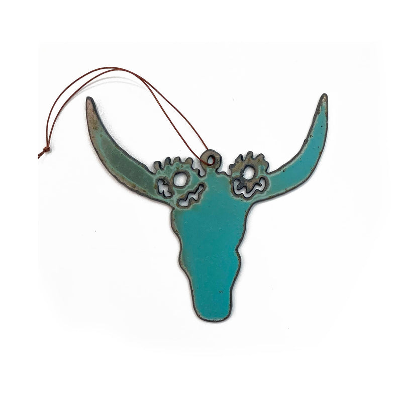 Buffalo Skull Ornament