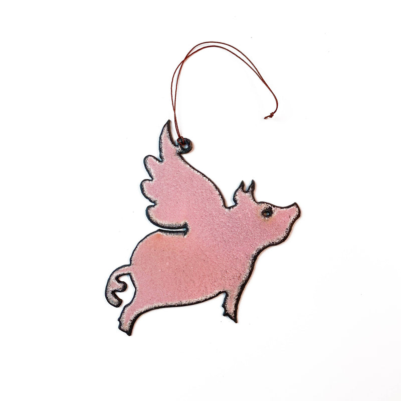 Flying Pig Ornament
