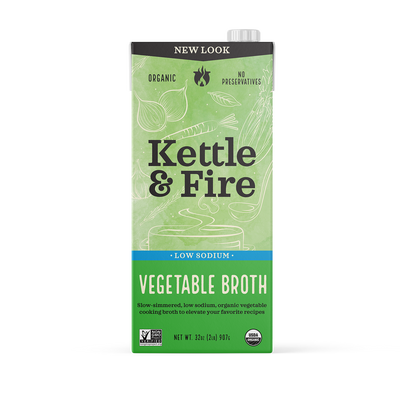 Organic Low Sodium Vegetable Cooking Broth 32oz