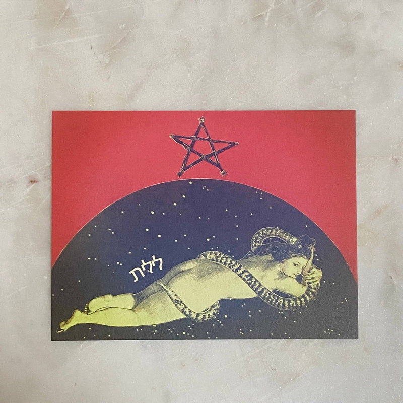 "Lilith" Postcard