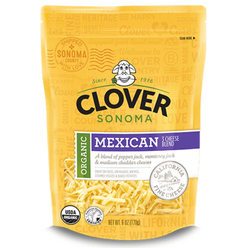 Organic Mexican Blend Shredded Cheese