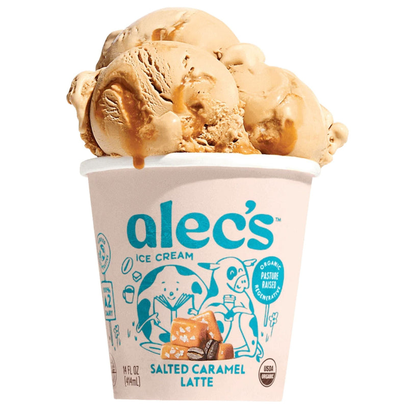Salted Caramel Latte Ice Cream