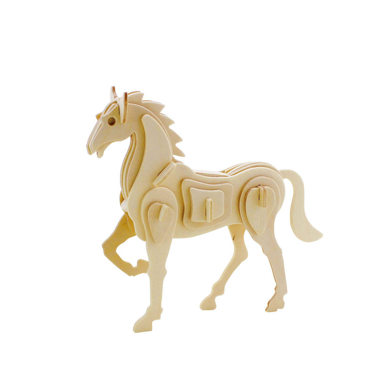 Horse 3D Classic Wooden Puzzle